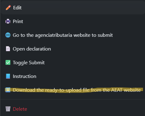 Generate file